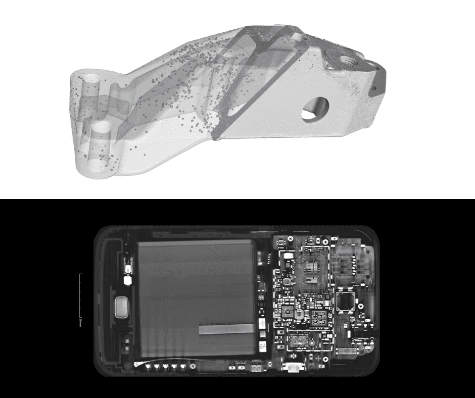 Industrielle Röntgenprüfung vs industrielle Computertomographie